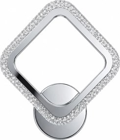 Toolight Toolight, LED nástenné svietidlo, 7W, 3000K, 1000 lm, LHJ125-W, chrómová, OSW-03280