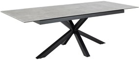 Actona Rozkladací jedálenský stôl Heaven 200/240 - sivá / čierna