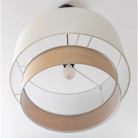Brilagi - LED luster na lanku CERIA 1xE27/40W/230V pr. 50 cm biela/béžová