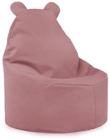 Detské kreslo Sako TEDDY – mäkké plyšové kreslo pre najmenších Farba: Zelený