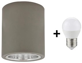 LED Stropné svietidlo JUPITER 1xE27/6W/230V 120x98 mm