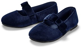 Detské zamatové balerínky