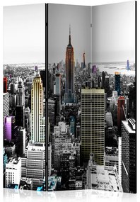 Artgeist Paraván - Iridescent skyscrapers  [Room Dividers]