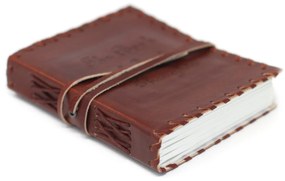 Kožený zápisník - Kniha dobrých myšlienok