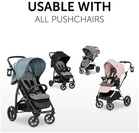 Hauck Podložka do kočíka Liner Charcoal