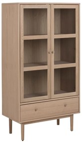 Vitrína v dubovom dekore Actona Aston