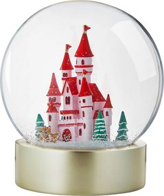 CASTLE Snehová guľa svietiaca zámok 20 cm