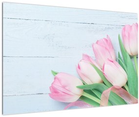 Obraz - Kytica tulipánov (90x60 cm)