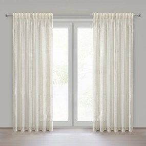 ZÁVES NA PÁSKE BONITA 140X270 CM PRÍRODNÁ