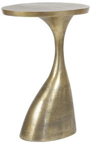 Kovový okrúhly odkladací stolík 33x40 cm Macau - Light &amp; Living