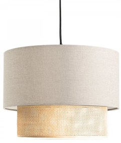 Závěsný lustr Panorama II krémový