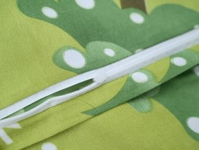 Obliečky z mikrovlákna CHRISTMAS TREE zelené Rozmer obliečky: 2 ks 70 x 90 cm | 200 x 220 cm