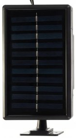 Izoxis Solárne závesné LED lampy s diaľkovým ovládaním, IP44, 2200mAh čierna