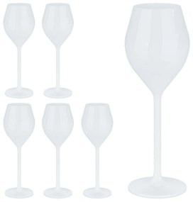 Sada 6ks plastových pohárov na šampanské RD44222