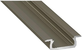 Led-Labs LED profil LUMINES typ Z nerez elox 3m