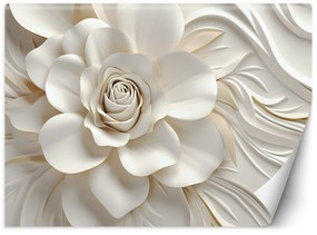 Gario Fototapeta Krásna biela ruža Materiál: Vliesová, Rozmery: 250 x 175 cm