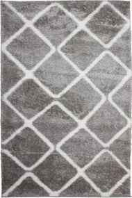 Koberec Boho 613 D.GREY/CREAM rozmery koberec: 60x100 cm