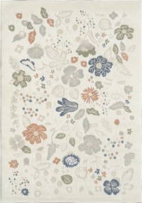 Angel Carpet, Kusový koberec Aurora 25 Cream, 60x110, biela, kancelária