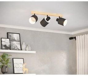 Eglo 99491 - Bodové svietidlo BATALLAS 3xE27/10W/230V