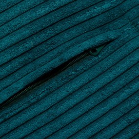 INTERMEDIC SK Kreslo Yoko Velvet – manšestrové kreslo s vankúšom, 75x70x30 cm Farba: SZ94 - červená