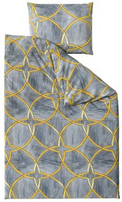 Obliečky z mikrovlákna RYNETH sivé Rozmer obliečky: 70 x 80 cm | 140 x 200 cm