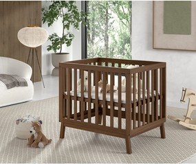 Hnedá detská ohrádka z borovicového dreva 95x75 cm Sezane – Vipack