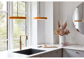 Oranžové LED závesné svietidlo s kovovým tienidlom ø 31 cm Asteria Mini – UMAGE