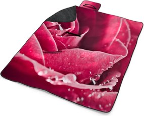 Sablio Plážová deka Detail Ruža: 200x140 cm