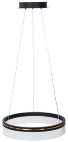 Toolight Toolight, LED závesné svietidlo 40cm APP1191-CP, čierna-zlatá, OSW-40022