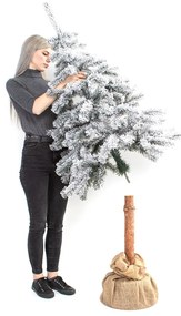 Vianočný stromček na kmeni CECILIA biely