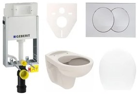 Cenovo zvýhodnený závesný WC set Geberit na zamurovanie + WC S-Line SIKOGE1U7