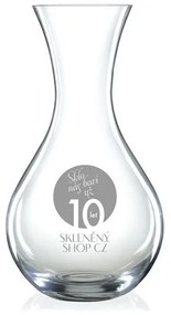 Výročná karafa na víno Bohemia Crystal 1,24 l