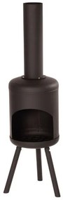 Ohnisko s komínom Gozo Black M