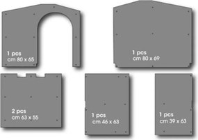 BAMA Izolačná sada pre psiu búdu LR