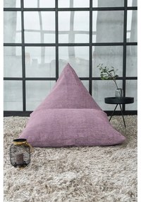 Fialový menčestrový sedací vak Razz – SLOWDOWN