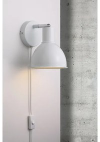 Nordlux - Nástenné bodové svietidlo POP 1xE27/18W/230V biela