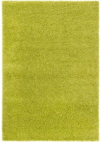 Kusový koberec Shaggy Tokyo zelený 60x200cm