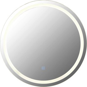 XXXLutz KÚPEĽŇOVÉ ZRKADLO, 55/55/2,8 cm Globo - Kúpeľňové skrinky - 004558413601