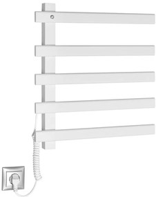 Sapho Sapho, ELCOR elektrický sušiak uterákov 480x520x50mm, 85W, biela matná, EB520