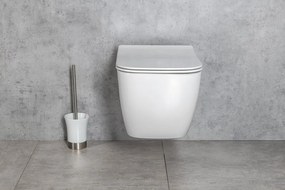 Isvea VEA, závesná WC misa, Rimless, 34,5x52cm, biela, 10VA02004