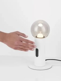 LED stmievateľná biela stolná lampa Chronos