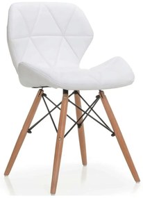 Stolička Malta biele eko