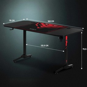 Veľký herný stôl Diablo X-Mate 1600