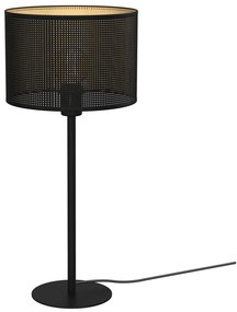 Luminex Stolná lampa LOFT SHADE 1xE27/60W/230V pr. 25 cm čierna/zlatá LU5257