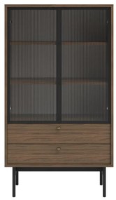 Vitrína Oscar O2  (orech). Vlastná spoľahlivá doprava až k Vám domov. 1100505