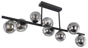 GLOBO Stropné LED osvetlenie RIHA, 9xG9, 3,5 W, teplá biela