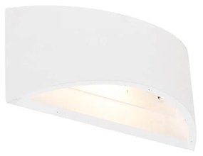 Inteligentná nástenná lampa biela 20 cm vrátane Wifi G9 - Tum