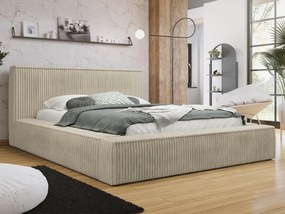 Manželská posteľ s úložným priestorom Gritta S, Dostupné poťahy: Top Sztruks 88, Rozmer postele: 160x200