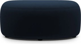 Modrá zamatová podnožka Kate – Micadoni