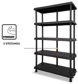 ARTPLAST Regál s variabilnou výškou políc, 920x450x1645 mm